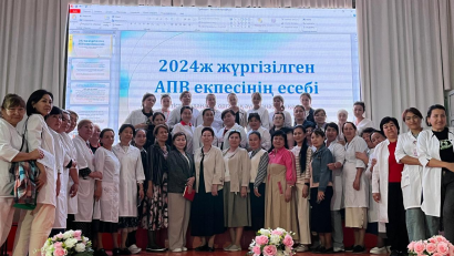 БИЫЛ ЖЕТІСАЙ АУДАНЫНДА 998 ҚЫЗ БАЛАЛАРҒА АПВ ВАКЦИНАСЫ САЛЫНАДЫ 